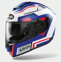 KASK AIROH ST501 SQUARE BLUE/RED GLOSS XS