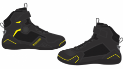 BUTY MOTOCYKLOWE REBELHORN SPARK 2 BLACK, FLUO YELLOW 41
