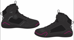 BUTY MOTOCYKLOWE DAMSKIE REBELHORN SPARK 2 BLACK, PINK 37