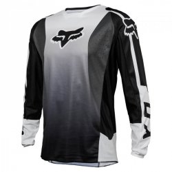 BLUZA FOX 180 LEED BLACK/WHITE XL
