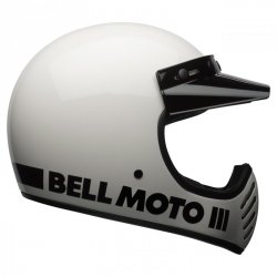 KASK BELL MOTO-3 CLASSIC WHITE XL