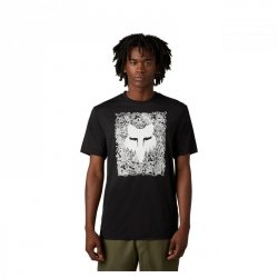 T-SHIRT FOX AUXLRY TECH BLACK L