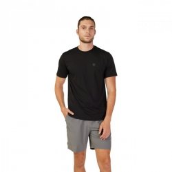 T-SHIRT FOX FORUMS TECH BLACK L