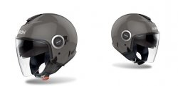 KASK AIROH HELYOS COLOR DARK GREY GLOSS XL