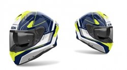 KASK AIROH SPARK 2 CHRONO BLUE/YELLOW GLOSS XL