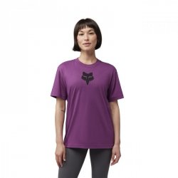 T-SHIRT FOX LADY HEAD SANGRIA S