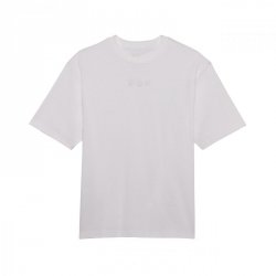 T-SHIRT FOX WORDMARK OVERSIZED OPTIC WHITE L