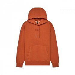 BLUZA Z KAPTUREM FOX WORDMARK OVERSIZED FLEECE S