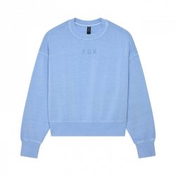 BLUZA FOX LADY WORDMARK OVERSIZED FLEECE CREW CASHMERE BLUE L