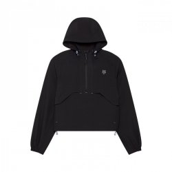 BLUZA Z KAPTUREM FOX LADY SURVIVALIST WINDBREAKER BLACK/BLACK M