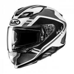 KASK HJC F71 TOZZ BLACK/WHITE M
