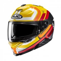 KASK HJC I71 VIZ YELLOW/RED M