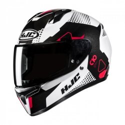 KASK HJC C10 ASPA WHITE/BLACK S