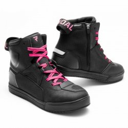 BUTY MOTOCYKLOWE DAMSKIE REBELHORN VANDAL 2 BLACK, PINK 42 D42