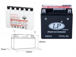  LANDPORT Husaberg FE 600 E/S (00-01) akumulator elektrolit osobno 