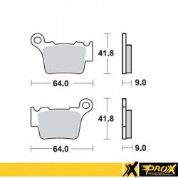 ProX Klocki Hamulcowe Tylne KTM125/150/200/250/300/350/450/525/530 (odpowiednik EBC FA368R)
