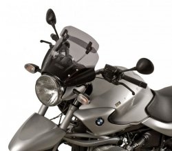 Szyba motocyklowa MRA BMW R1150R (FUER SPEEDSTER HALTERUNG), R 21, -, forma VT, przyciemniana