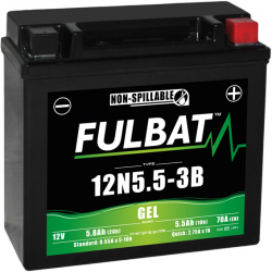 Akumulator FULBAT FUL GEL - 12N5.5-3B (Żelowy, bezobsługowy)