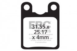 CFA333 - Klocki hamulcowe rowerowe (organiczne) EBC Brakes