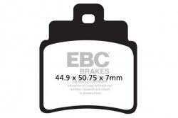 Klocki hamulcowe EBC FA355/4TT (kpl. na 1 tarcze)