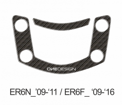 Zabezpieczenie na półkę kierownicy, osłona PPSK2P ONEDESIGN ER6N 2009-2011 / ER6F 2009-2016