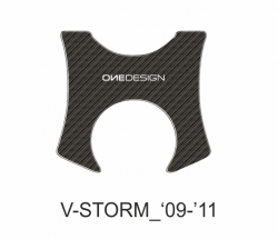 Zabezpieczenie na półkę kierownicy, osłona PPSS7P ONEDESIGN SUZUKI V-STORM 2009-2011