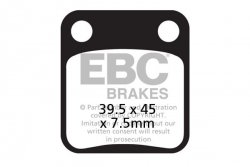 Klocki hamulcowe EBC SFA054 skuterowe (kpl. na 1 tarcze)
