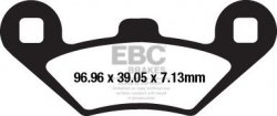 Klocki hamulcowe EBC SFA650 skuterowe (kpl. na 1 tarcze)