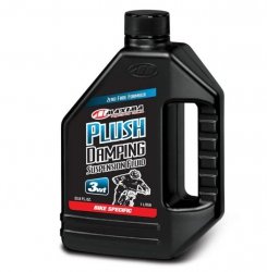 MAXIMA RACING OILS OLEJ DO AMORTYZATORÓW ROWEROWYCH PLUSH DAMPING SUSPENSION FLUID 3 WT 1 LITR (12) (AKC)