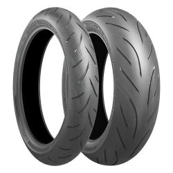 BRIDGESTONE KOMPLET OPON (8442/24) 120/70ZR17 BATTLAX S21 (58W) TL PRZÓD DOT 2024 + (8447/24) 190/50ZR17 BATTLAX S21 (73W) TL TY
