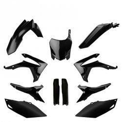 POLISPORT KOMPLET PLASTIKÓW (FULL KIT) HONDA CRF 250R 14-17; CRF 450R 13-16 W ZESTAWIE TABLICA PRZEDNIA (8659400003) I OSŁONY AM