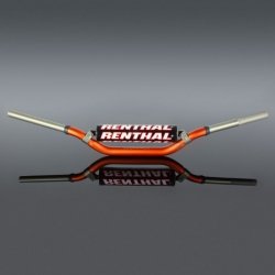 RENTHAL KIEROWNICA 1,1/8 CALA (28,6MM) MX TWINWALL 997 HANDLEBAR ORANGE RC/CRF 04-13 KX/KXF 06-13 PADDED KOLOR POMARAŃCZOWY Z GĄ