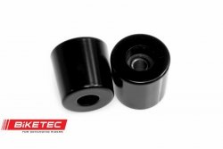 BIKETEC KOŃCÓWKI/CIĘŻARKI KIEROWNICY BMW (PATRZ OPIS DODATKOWY) KOLOR CZARNY 2402010000, OEM: 32717660112