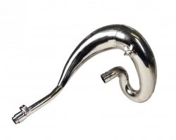 DEP PIPES EXPANSION PIPE DYFUZOR/KOMORA/TUBA REZONANSOWA NIKLOWANA (FRONT EXHAUST PIPE NICKEL): HONDA CR 250 95