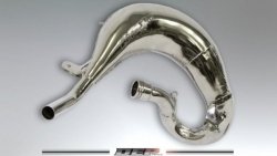 DEP PIPES PROMOCJA DYFUZOR/KOMORA/TUBA REZONANSOWA NIKLOWANA (FRONT EXHAUST PIPE NICKEL): KTM SX 85 18-21, HUSQVARNA TC 85 18-21