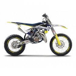 BLACKBIRD KOMPLET NAKLEJEK (OKLEIN) HUSQVARNA TC 85 18-24 DREAM 5 KOLOR ŻÓŁTY CZARNY BIAŁY NIEBIESKI