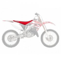 BLACKBIRD SIEDZENIE KOMPLETNE HONDA CR 125/250 02-07; CRF 450R 02-04 STANDARD DOUBLE GRIP 3 KOLOR CZERWONY