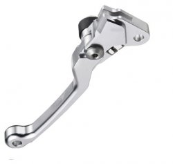 ACCEL DŹWIGNIA (KLAMKA NIEŁAMKA) SPRZĘGŁA YAMAHA YZ/YZF 00-14, KAWASAKI KXF 250/450 06-16 KOLOR TYTANOWY