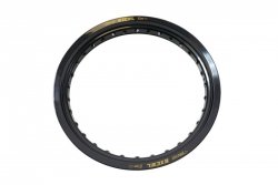 EXCEL (H) FELGA/OBRĘCZ 18 X 2,50 HONDA AFRICA TWIN CRF1000L 20-, PIASTA OEM - TYŁ KOLOR CZARNY (NA ZAMÓWIENIE)