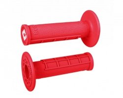 ODI MANETKI OFF ROAD HALF WAFFLE MX SINGLE PLY GRIP KOLOR CZERWONY