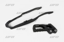 UFO KOMPLET ŚLIZG (HO03671) + PROWADNICA (HO03660) ŁAŃCUCHA HONDA CR 125/250 00-04