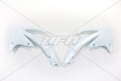 UFO OSŁONY CHŁODNICY HONDA CRF 450R 09-12, CRF 250R 10-13 KOLOR BIAŁY
