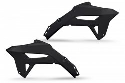 UFO OSŁONY CHŁODNICY HONDA CRF 250R 22-24, CRF 450 R 21-24 KOLOR CZARNY