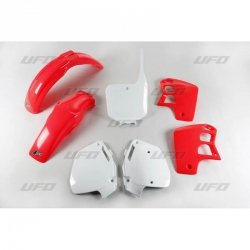 UFO KOMPLET PLASTIKÓW HONDA CR 500 95-00 KOLOR OEM 00 (CZERWONY/BIAŁY) (HO089E999K)