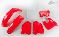 UFO KOMPLET PLASTIKÓW HONDA CR 125 93-94, CR 250 92-94 KOLOR OEM (CZERWONY/BIAŁY) (HO096E999)