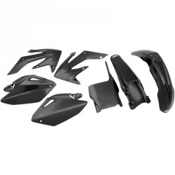 UFO KOMPLET PLASTIKÓW HONDA CRF 250R 04-05 KOLOR CZARNY (HO104E001)