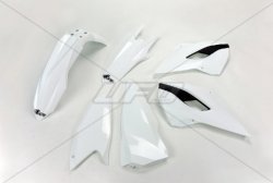 UFO KOMPLET PLASTIKÓW HUSQVARNA TE/FE 125/250/300/350/450 14 KOLOR OEM (BIAŁY) (HU614E999)