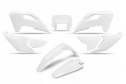 UFO 2024/11 KOMPLET PLASTIKÓW HUSQVARNA TE 150 / 250 / 300 24-25, FE 250 / 350 / 450 / 501 24-25 KOLOR OEM 25 BIAŁY