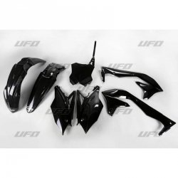 UFO KOMPLET PLASTIKÓW KAWASAKI KXF 450 18 KOLOR CZARNY (KA226E001)