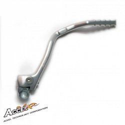 ACCEL DŹWIGNIA STARTERA (KOPKA) ALUMINIOWA SUZUKI RMZ 250 11-15, KOLOR SREBRNY